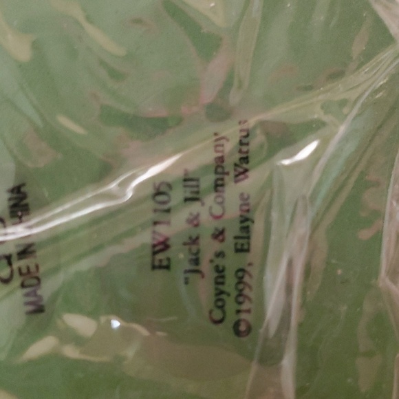 RARE FIND NIB Vintage Collectable Coyne's & Company Jack & Jill Went Up the Hill - Picture 7 of 7